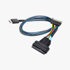Кабель SFF8611(Oculink) - SFF8639 NVMe U2 0.8 м
