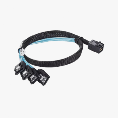 Кабель SFF8643 - 4x SATA 1м
